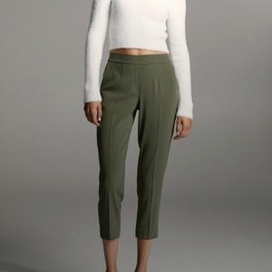 Aritzia Babaton Cohen Pant in Olive Green